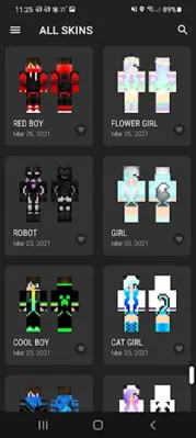 Skins for Minecraft 2 android App screenshot 9