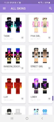 Skins for Minecraft 2 android App screenshot 12