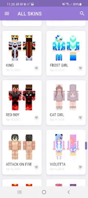 Skins for Minecraft 2 android App screenshot 7